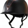LAND Stella Equestrian Helmet Adult Black Rose Gold-0