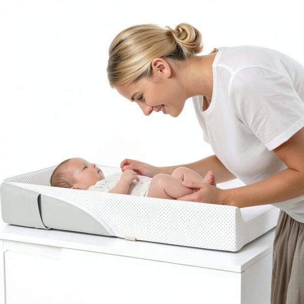 Baby Changing Pad Faux Leather Waterproof Backpack Design-6