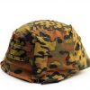 WWII German Helmet Cover CLAYHU Cotton Camouflage-7