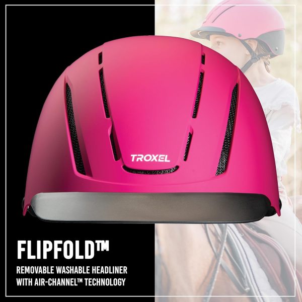Troxel Equestrian Helmet Polycarbonate Full Fit-2