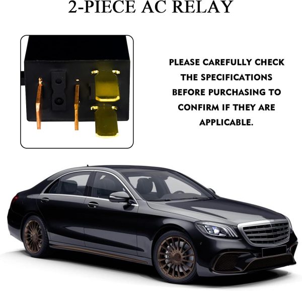 Hirificing Automotive Relay Coil 12VDC 35A-3