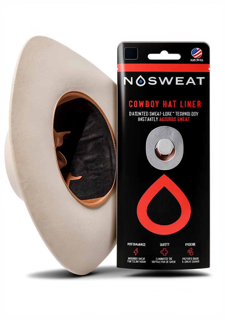No Sweat Equestrian Riding Helmet Sweatband