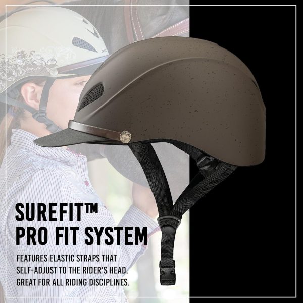 Troxel Equestrian Helmet Western Style-3