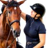XIWAMA Adult Equestrian Helmet Black Large-7