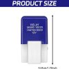 QQWD Starter Relay 12V 80A Plug In Purple-1