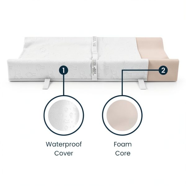 Changing Table Pad Pavo Vinyl Waterproof Baby-3
