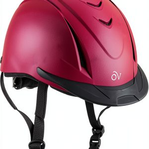 Ovation Metallic Schooler Helmet Rubberized Large-0