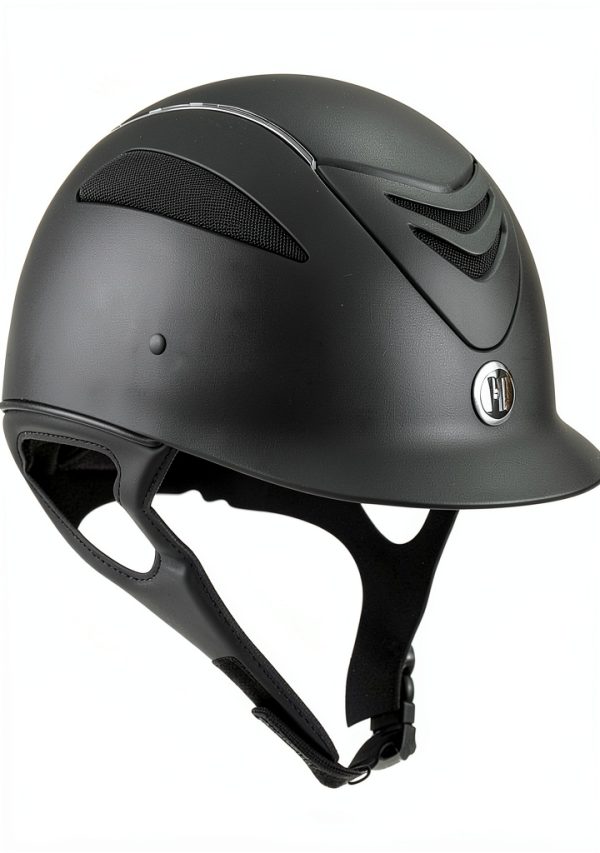 One K Equestrian Helmet Black Medium-0