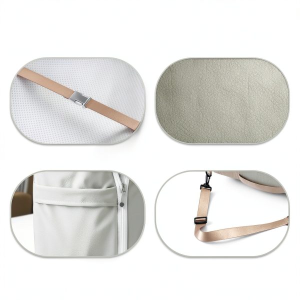 Baby Changing Pad Faux Leather Waterproof Backpack Design-5