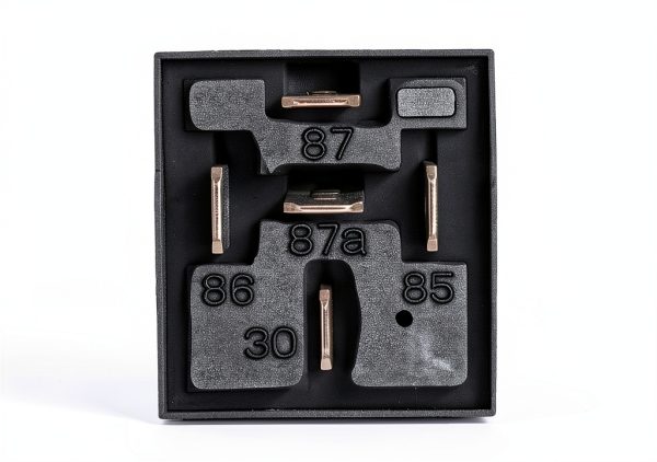 JEENDA 12V DC Automotive Relay Screw Mount Copper-3