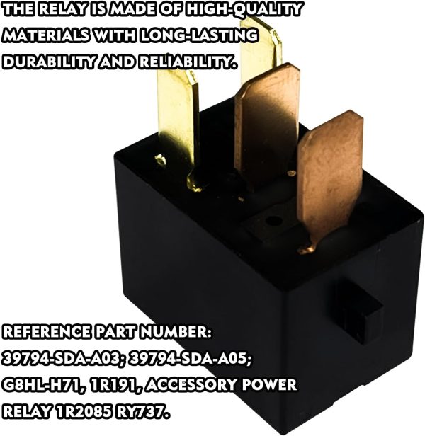 Hirificing Automotive Relay Coil 12VDC 35A-4