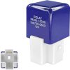 QQWD Starter Relay 12V 80A Plug In Purple-0