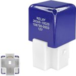 QQWD Starter Relay 12V 80A Plug In Purple-0