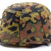 WWII German Helmet Cover CLAYHU Cotton Camouflage-0