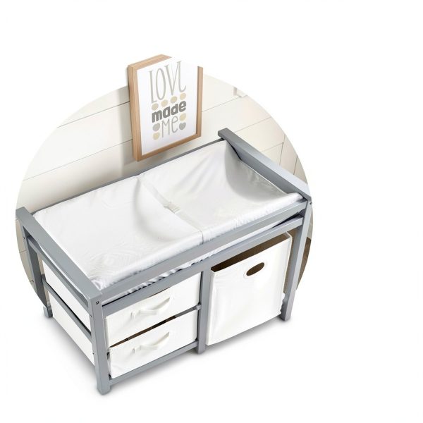 Changing Table Pad Badger Basket PU Waterproof-1