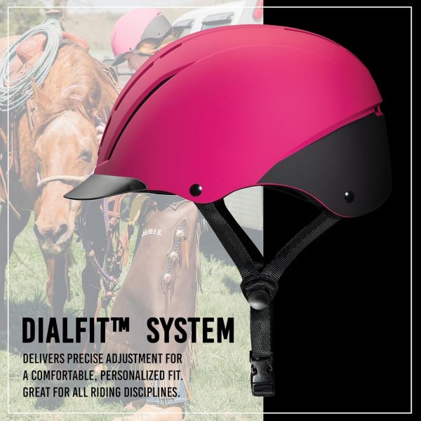 Troxel Equestrian Helmet Polycarbonate Full Fit-3