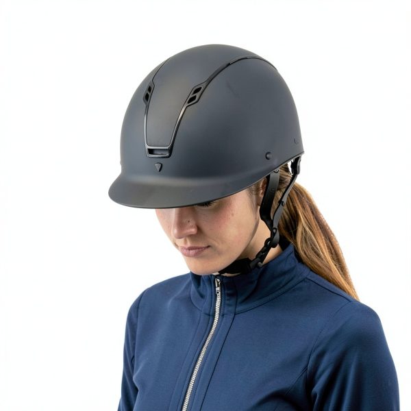 LAND Stella Equestrian Helmet Adult Black Rose Gold-3