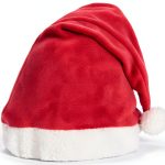 HORZE Red Polyester Santa Hat Helmet Cover-0