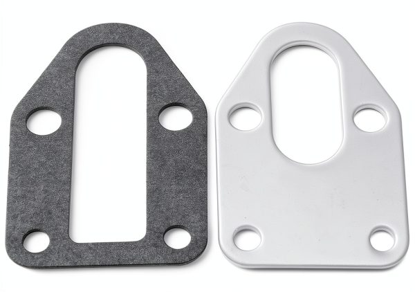 TAKPART Chrome Fuel Pump Plate for SB Chevy-0