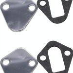 SHLPDFM Steel Fuel Pump Block-Off Gasket for Chevy 396-502 Engines-0