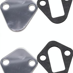 SHLPDFM Steel Fuel Pump Block-Off Gasket for Chevy 396-502 Engines-0