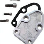 Fuel Pump Mounting Plate MEMOEO Aluminum Universal Fit for Gen 1 Chevy-0