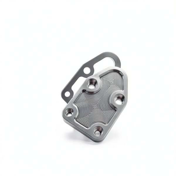 Fuel Pump Mounting Plate MEMOEO Aluminum Universal Fit for Gen 1 Chevy-5