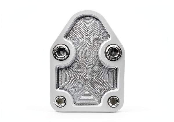 Fuel Pump Mounting Plate MEMOEO Aluminum Universal Fit for Gen 1 Chevy-3