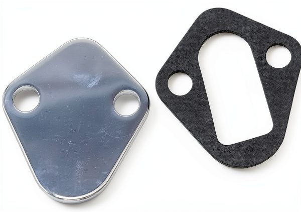 SHLPDFM Steel Fuel Pump Block-Off Gasket for Chevy 396-502 Engines-1