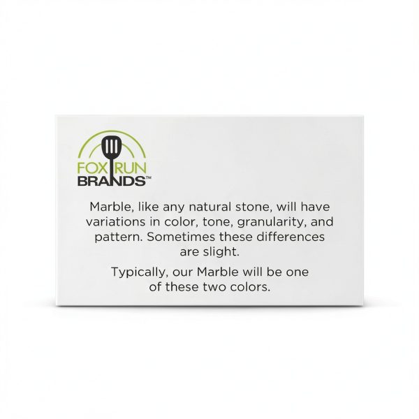 Marble Salt Cellar White 3" x 3" by Fox Run – Natural Marble, Reusable-7